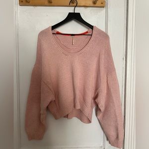 Free People Pink Sweater